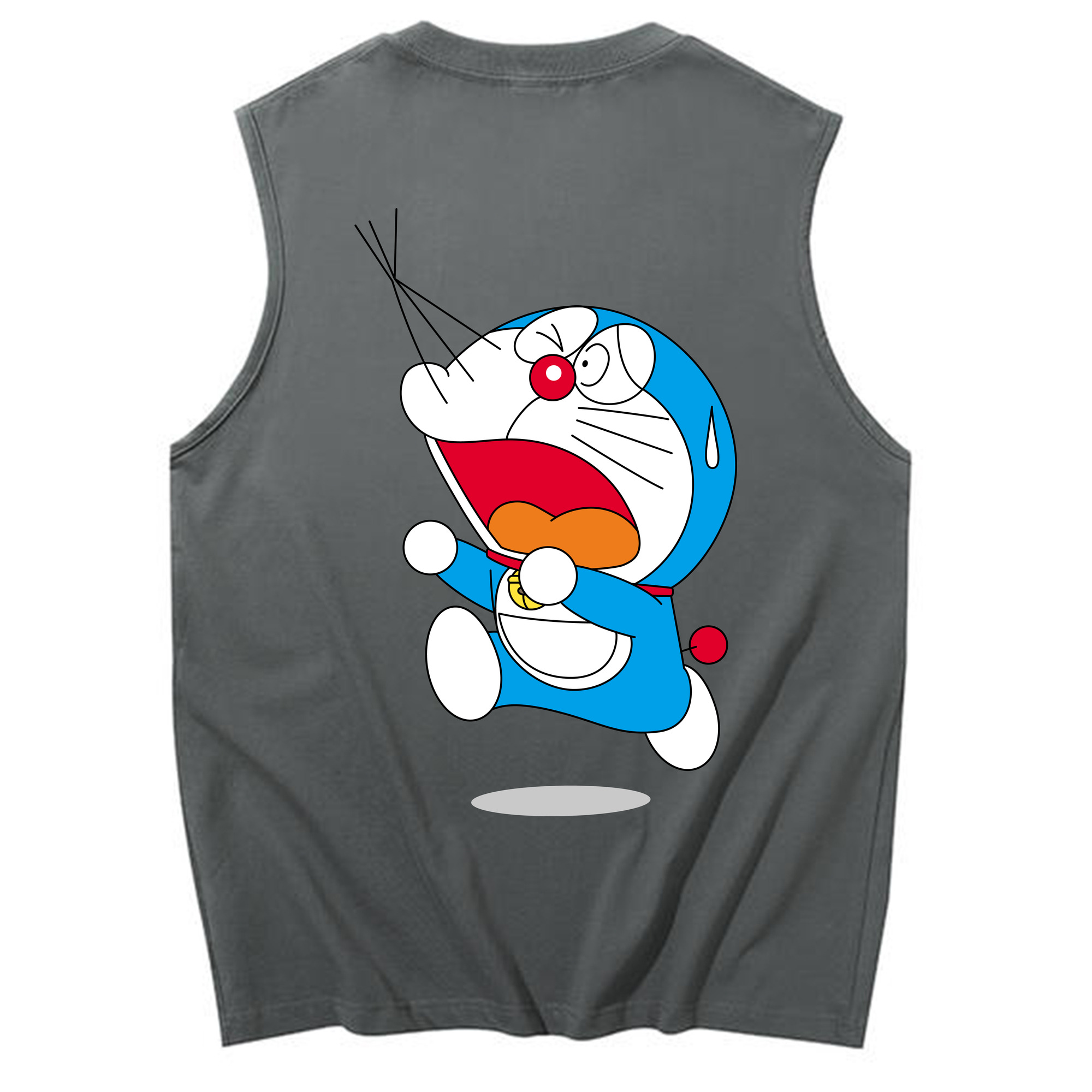 （画像用） ドラえもん Doraemon コットン100％タンクトップ（背面プリント）